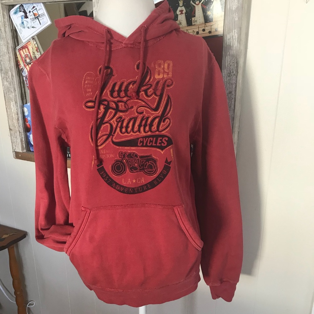 Men’s Lucky Brand hoodie.